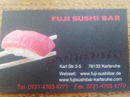 Fuji Sushi food