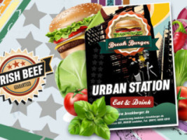 Break Burger Urban Station food