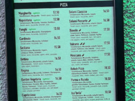 Napoli menu