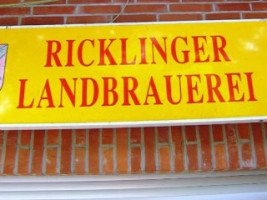 Ricklinger Landbrauerei menu