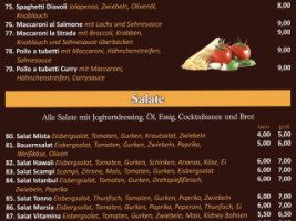 Nordkirchener Pizzeria Kebab Haus menu