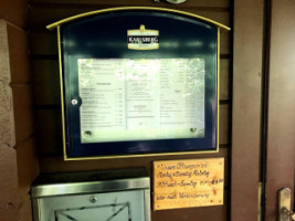 Blockhütte Marienthal menu