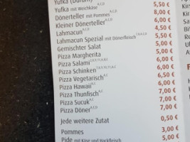 Deniz Kebap Haus menu