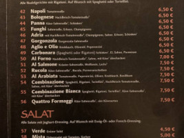 Pizzeria Adria menu