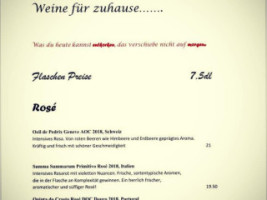 Café Brüggli menu