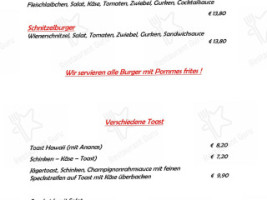 Gasthaus Schwarzer Adler menu