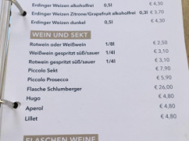 Talblick menu