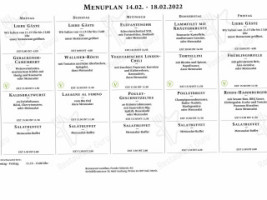 Landhus menu