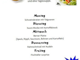 Flüüger menu