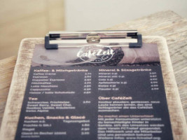 Das Cafézeit menu