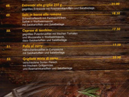 La Piccola Italia menu