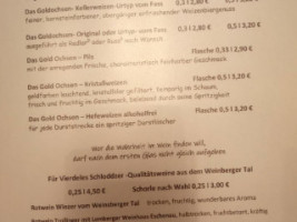 Sportgaststätte Bei Rainer menu