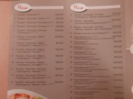 Da Pino menu