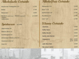 Falkenlochbraeu menu