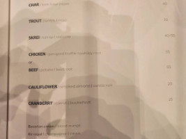 Mountain Hub Gourmet menu