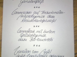 Gaststätte Sportlerheim Schöneck menu