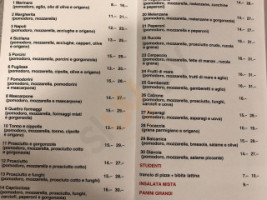 Pizzeria Da Linda menu