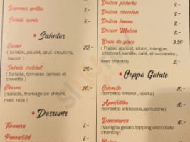 Pizza Squizz menu