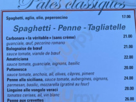 Piatto D'oro menu