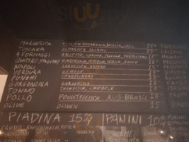 Pizzeria Felice menu