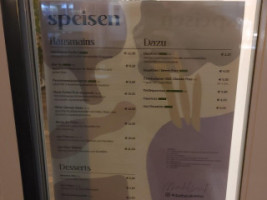 Das Haus menu