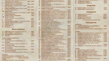 Pizzeria Hieslibeck menu