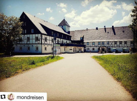 Kreuzgewölbe Landhotel Altes Zollhaus food