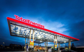 Totalenergies Tankstelle outside