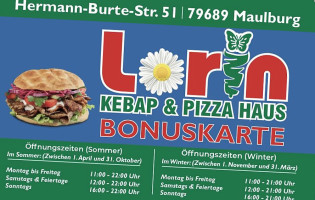 Lorin Kebap Pizza Haus food