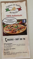 Imbiss Pizzeria Minimarkt Sapori D'italia Da Maria food