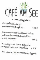 Café Am See food