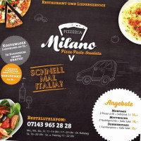 Pizzeria Milano food