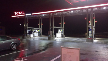 Totalenergies Truckstop outside