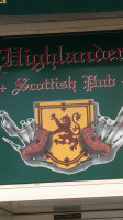 Highlander Scottish Pub food