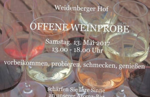 Weingut Und Gutsschenke Weidenberger Hof food