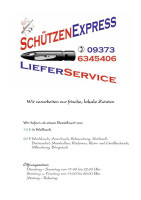 Gaststätte Schützenverein Weilbach 1975 E.v. menu