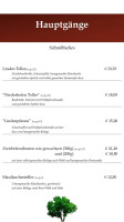 Landgasthof Linde menu