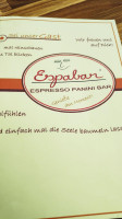 Espabar Espresso Panini Café menu