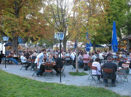 Biergarten Am Tannwald outside