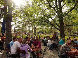 Biergarten Am Tannwald outside