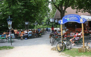 Biergarten Am Tannwald outside