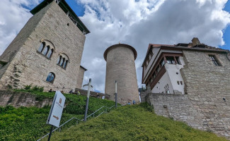 Burg Normannstein outside