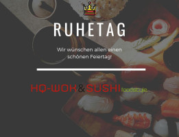 Hq Wok Sushi menu