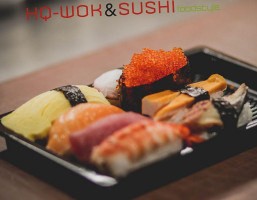 Hq Wok Sushi food