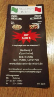 Tsv Sickte Sportheim menu