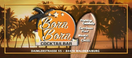 Bora Bora Cocktailbar menu