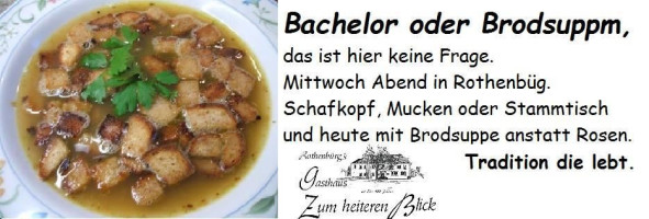 Zum Heiteren Blick menu