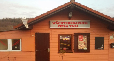 Pizza Taxi outside