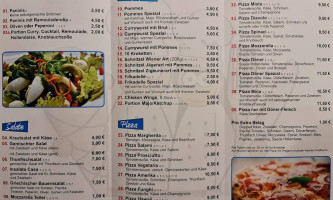 Imbiss Mina menu