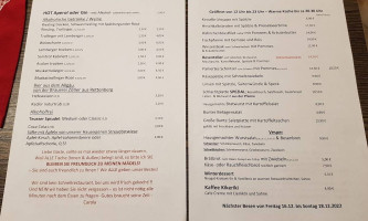 Wengerterstube Weingut Körner menu